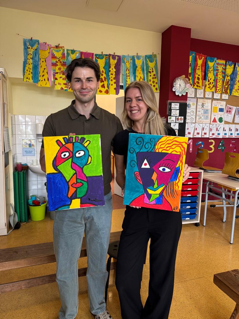 Wir malen wie Picasso