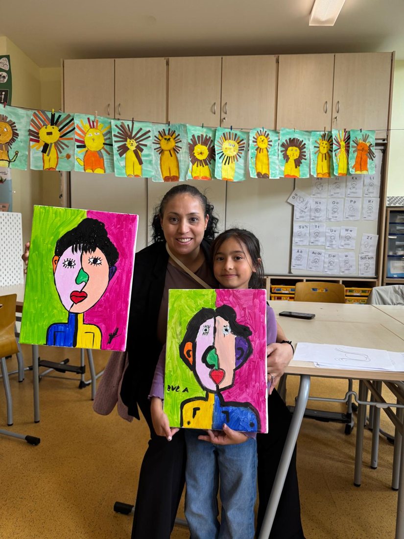 Wir malen wie Picasso