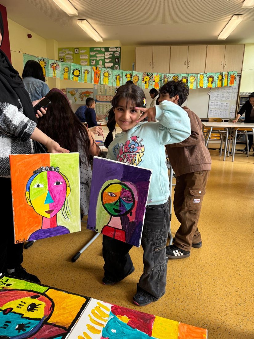 Wir malen wie Picasso