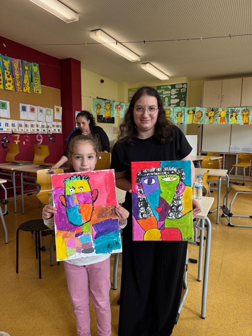Wir malen wie Picasso