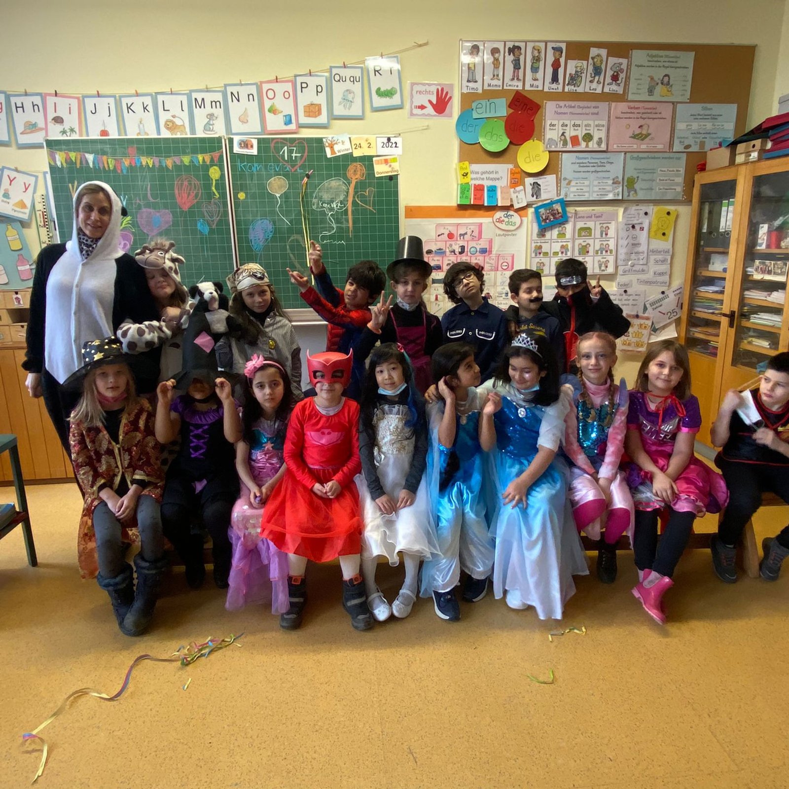 Karneval Klassenfoto