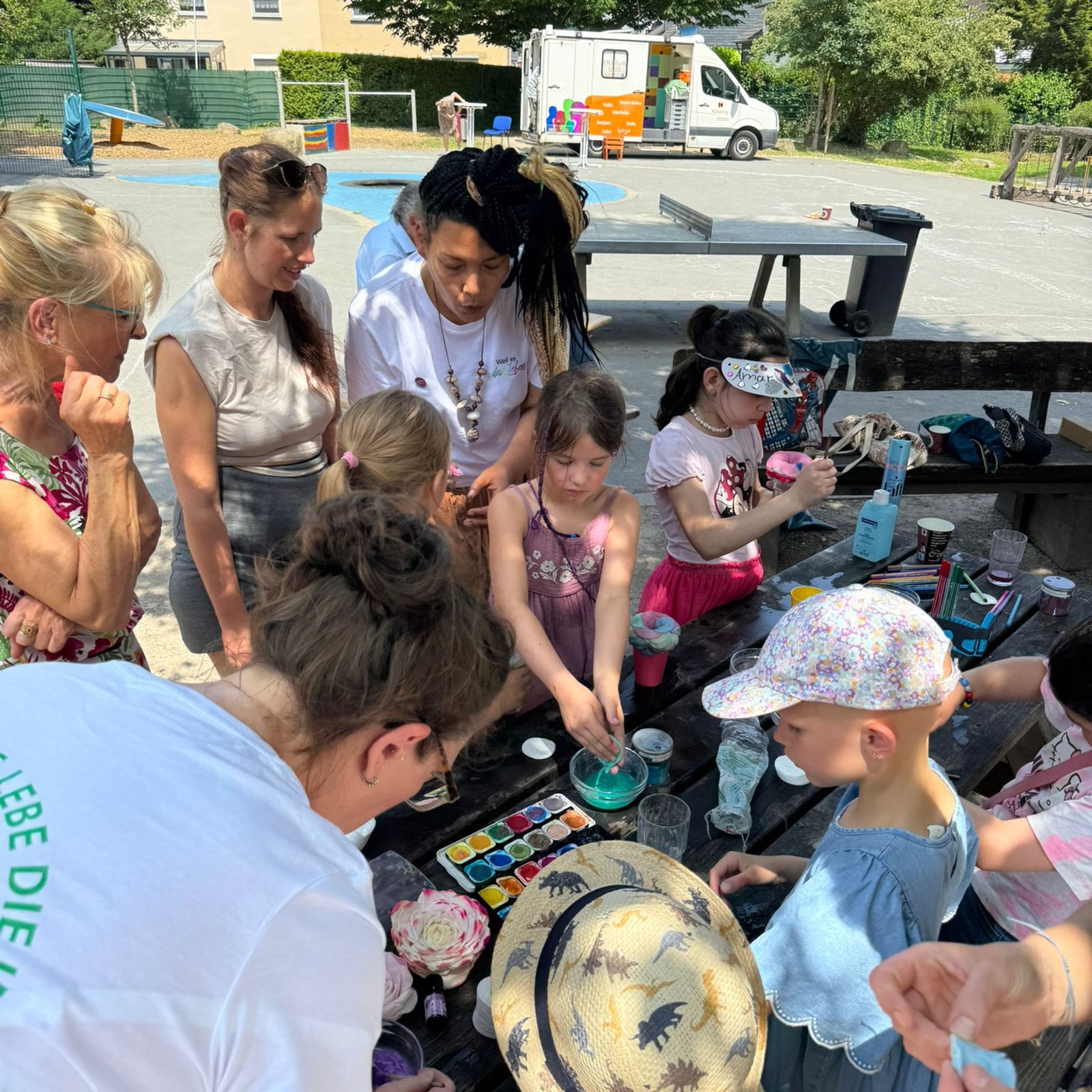 Wasserfarben Sommerfest