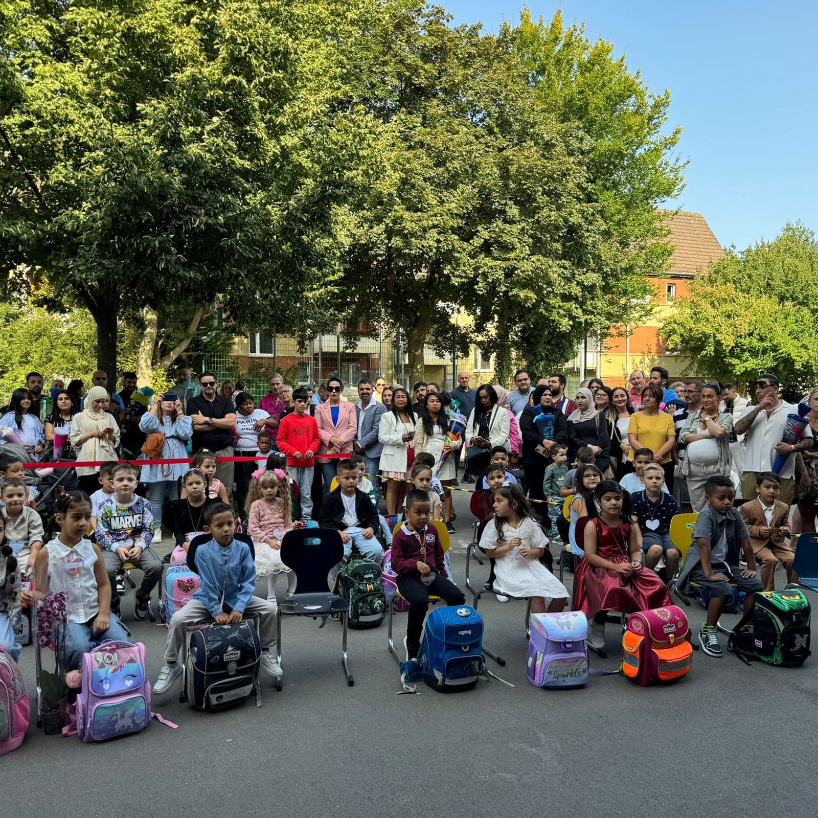 Einschulung Klassenfoto