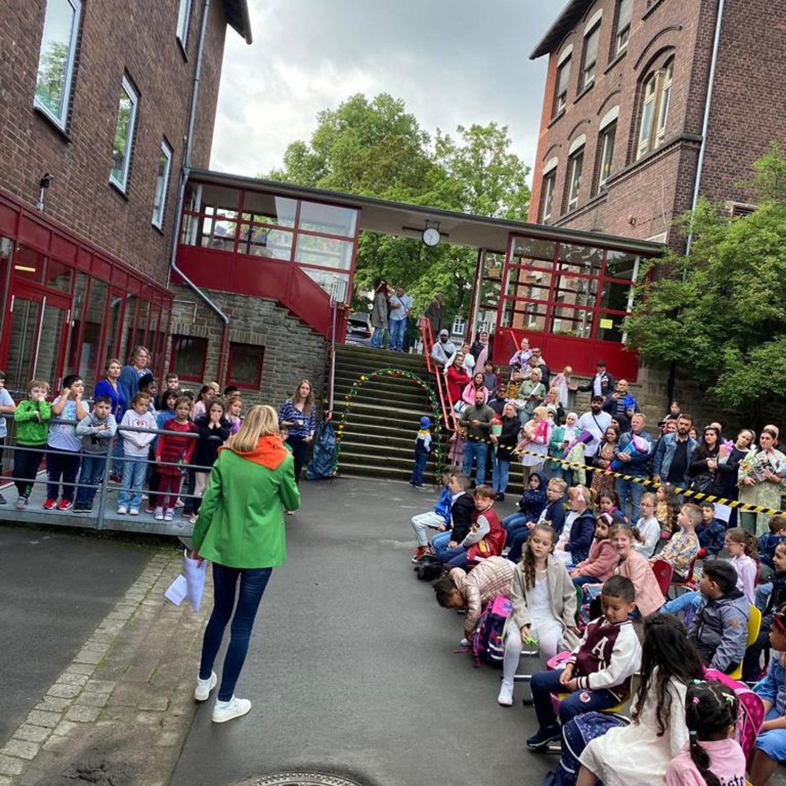 Einschulung outdoor